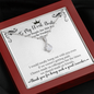 To My Work Bestie Alluring Beauty Necklace| Thank you for being great gift| Gift for my Favorite CoWorker| Work BFF gift Idea| Gift for Her