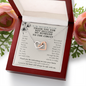 Funny Mother in Law Gift Interlocking Hearts Necklace | Mothers Day Gifts for Mother in Law - Mother in Law Wedding Gift