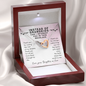Instead of Grandkids, Funny Gift for Mother-In-Law Double Heart Necklace, Gift for Mother-In-Law Gift, Funny Gift from Daughter-In-Law
