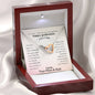 To Our Amazing Daughter, Class Of 2021 Graduation Gift from Mom & Dad Necklace