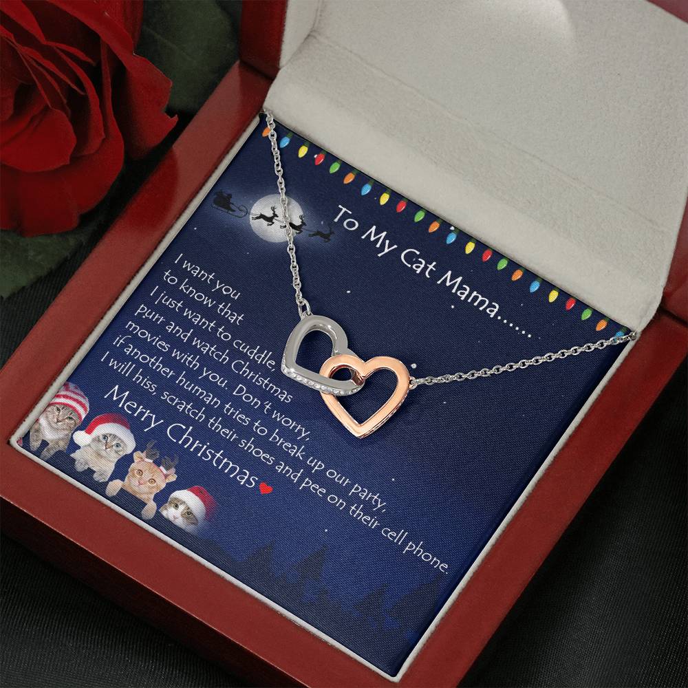 To My Cat Mama Merry Christmas from your Cat | Christmas Gift for Cat Mama