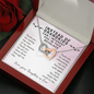 Instead of Grandkids, Funny Gift for Mother-In-Law Double Heart Necklace, Gift for Mother-In-Law Gift, Funny Gift from Daughter-In-Law