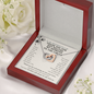 Funny Mother in Law Gift Interlocking Hearts Necklace | Mothers Day Gifts for Mother in Law - Mother in Law Wedding Gift