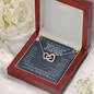 Funny Mother in Law Gift Interlocking Hearts Necklace | Mother in Law Wedding Gift, Mothers Day Gifts for Mother in Law
