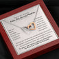 Feliz Dia De Las Madres Double Heart Necklace, Spanish mother's day, Dia de las madres,Regalo para mama, Latina mom, Hispanic mom