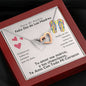 Feliz Dia De Las Madres Heart Necklace, Spanish mother's day, Dia de las madres,Regalo para mama, Latina mom, Hispanic mom