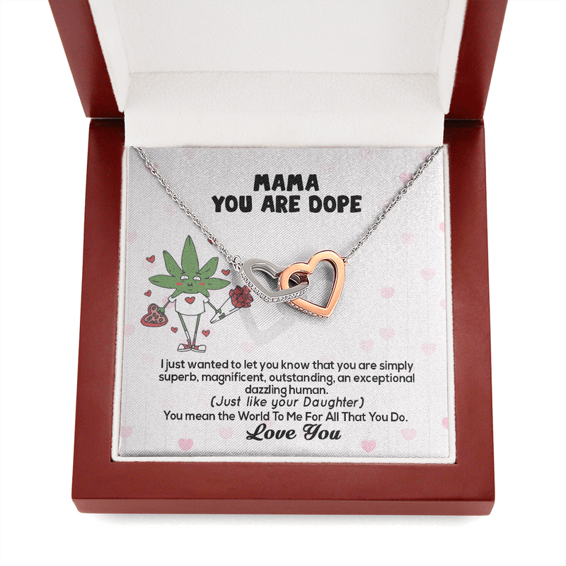 Mama You Are Dope Funny Necklace | Funny Mother's Day Mother's Day Gift, Mother's Day Gift Ideas, Funny Gift for Mom for Mothers Day