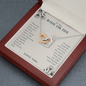 To My Ride Or Die Double Heart Necklace | Best Friend Necklace, Best Friends Forever