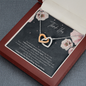 Thank You Appreciation Gift Interlocked Necklace| Thank You Gifts for Women| Thank You Gift For Mentor, Teacher, Professor, Tutor or Boss