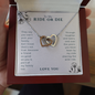To My Ride Or Die Double Heart Necklace | Best Friend Necklace, Best Friends Forever