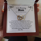 To My Amazing Mom You Are My Sunshine Necklace | Mom Gift From Son | Mom Gift From Daughter |  Mothers Day Gift