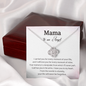 Mama To An Angel I Have You In My Heart Love Knot Necklace Loss of Baby Gift |  Pregnancy Loss Gift | Sorry For Your Loss Gift