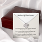 Mother Of The Groom Love Knot Necklace Gift | Mother In Law Wedding Gift From Bride | Mother of the Groom Necklace | Future Mother in Law Wedding Gift | Sentimental Gift For Mother-In-Law