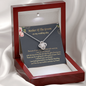 Mother Of The Groom My Life Is Filled With More Joy Love Knot Necklace | Mother In Law Gift |  Bride to Mother In Law Gift
