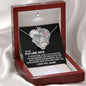 To My Future Wife, Join By Your Side Love Knot Necklace