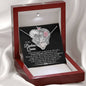 To My Badass Queen Wife Love Necklace | Biker Gifts for Wife, Harley Motorcycle Life Gift from Husband