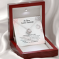 No Storm Lasts Forever Love Knot Necklace | Addiction Recovery Affirmation Gift, AA Recovery Gifts, NA Recovery Sobriety Gift