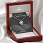 To My Soul Sister You Have Been By My Side Love Knot Necklace | Unbiological Sister Necklace, Bonus Sister Gift | Gift for Bestie, Best Friend Gift