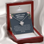 Upgraded to Teenager 13th Birthday Love Knot Necklace, 13th Birthday Gift, Thirteenth Birthday Necklace