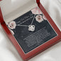 Happy First Mother's Day To My Beautiful Wife Love Knot Necklace | First Mother's Day Gift from Husband, Mother's Day Gift