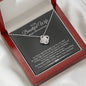 To My Beautiful Wife Happy 10th Anniversary Cubic Zirconia Necklace | Gift From Husband To Wife | 10th Anniversary Gift