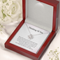 Thinking Of You Just Know You Have A Friend Right Here To Support You Love Knot Necklace | Loss of Baby Gift |  Pregnancy Loss Gift | Sorry For Your Loss Gift