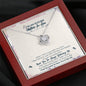 To My Future Mother In Law, Thank You For Welcoming Me Love Knot Necklace
