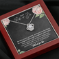 To My Ride Or Die We Have Each Other Love Knot Necklace | Unbiological Sister Necklace, Bonus Sister Gift, Bestie, Best Friend Gift