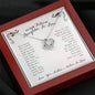To Our Future Daughter-In-Law Welcome To The Family Love Knot Necklace,To Our Daughter-In-Law Gift On Wedding Day