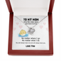 To My Mother Puffer You Will Always Have Me Mother's Day Love Knot Necklace | Gift For Mother