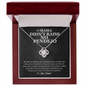 Mama Didn't Raise No Pendejo Love Knot Necklace | Mother's Day Gift Hispanic Mother