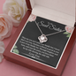 To My Soul Sister You Have Been By My Side Love Knot Necklace | Unbiological Sister Necklace, Bonus Sister Gift | Gift for Bestie, Best Friend Gift