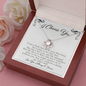 I Choose You Love Knot Necklace Gift | Gift for Girlfriend, Future Wife | Engagement Gift for Girlfriend, Fiance, Future Wife