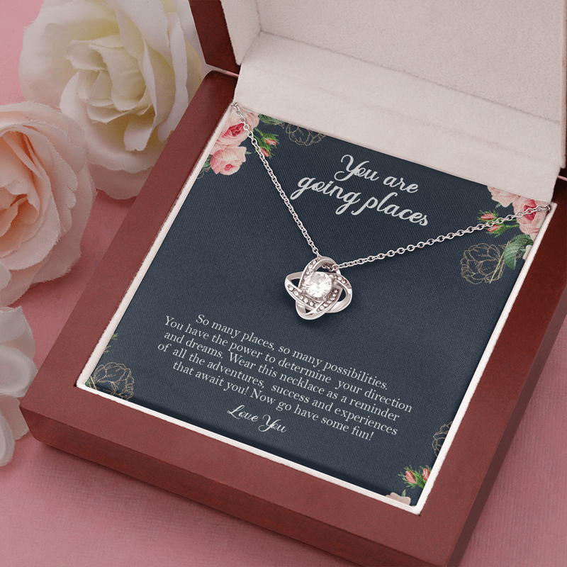 You Are Going Places Graduation Necklace | Graduation Necklace for Daughter, Granddaughter, Sister, Niece, Cousin, Friend | High School, College Graduation