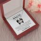 Mommy I Am On The Way Love Knot Necklace | Mom To Be Gift, Pregnancy Gift for Mom To Be, Mommy Gift From Baby Bump