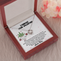 Cannabe Your Valentine Love Knot Necklace | Valentine's Gift, Anniversary Gift, 420 Couple Gift