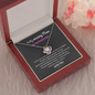 To My Amazing Mom In This Crazy World We Have Each Other Love Knot Necklace | Gift to Mom from Daughter/Son | Mother's Day Gift to Mom