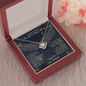 As I Sit in Heaven Love Knot Necklace, Loss of Husband Gift Memorial Gift | In Memory of Husband | Sympathy Loss of Husband Gift | Husband Memorial Gift