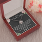 To My Soul Sister A Friend Like You Is Family Love Knot Necklace | Unbiological Sister Necklace, Bonus Sister Gift | Gift for Bestie, Best Friend Gift