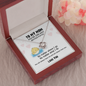 To My Mother Puffer You Will Always Have Me Mother's Day Love Knot Necklace | Gift For Mother
