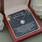 To My Amazing Sister In Law On Your Wedding Day Love Knot Necklace | Sister in Law Wedding Gift, Sister in Law Necklace