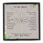 To My Niece from your uncle, I Will Always Be There Dragonfly Necklace | Gift for Niece from Uncle | Birthday, Graduation
