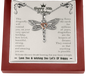 Happy 30th Birthday Dragonfly Necklace - Perfect gift for your best friend, daughter, sister, niece, cousin,  on her 30th birthday