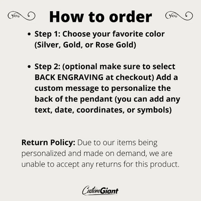 Personalized Lotus Necklace, Encouragement Motivational Gift, Personalized Gift For Her, Sacred Lotus Pendant, Lotus Necklace with Gift Box