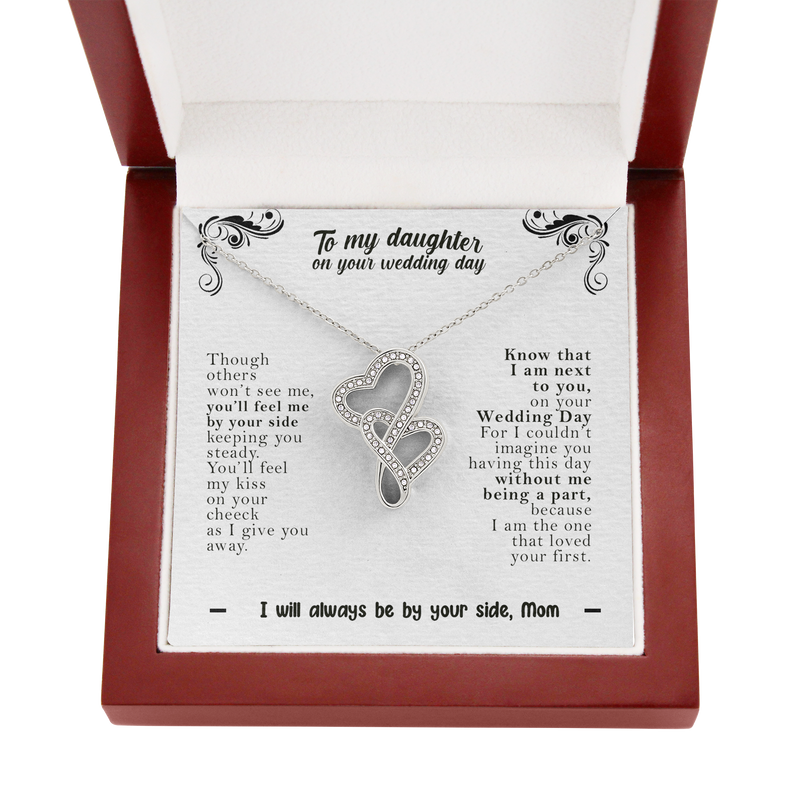 To My Daughter on Wedding Day from Mother in Heaven |  Gift from Mother of the bride in heaven