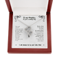 To My Daughter on Wedding Day from Mother in Heaven |  Gift from Mother of the bride in heaven