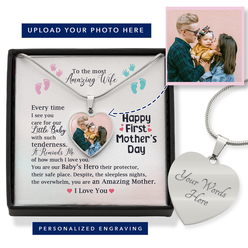 First Mother's Day Personalized Necklace