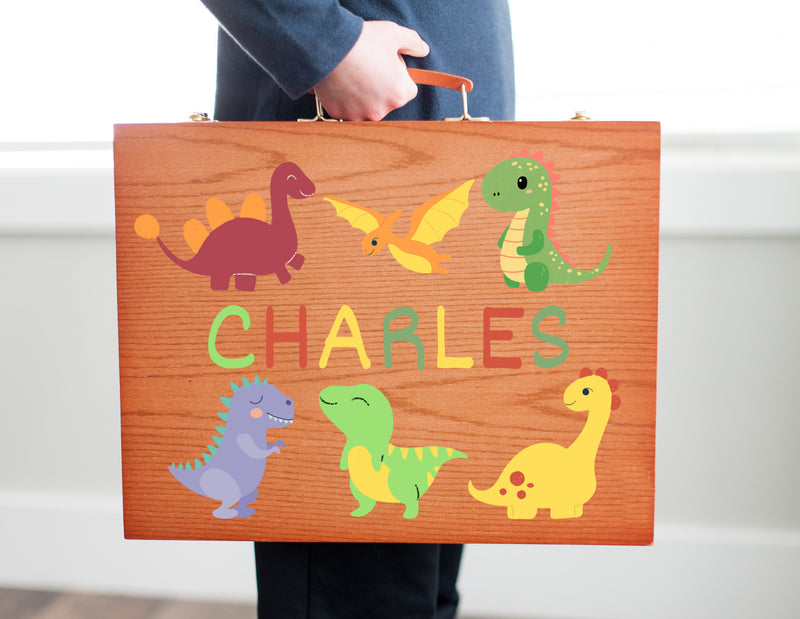 Dinosaur Art Box Case